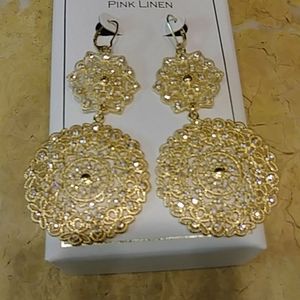 Gold Filigree Earrings